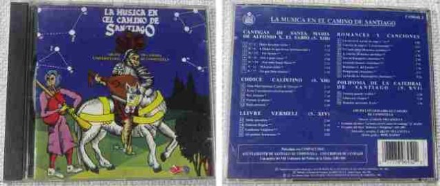 CD LA MUSICA EN EL CAMINO DE SANTIAGO